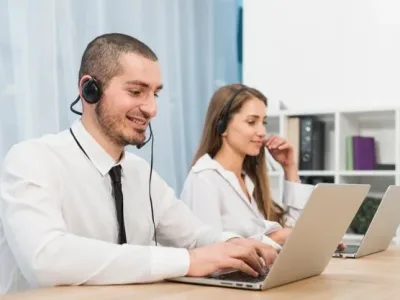 A fantastic call center services in French, English, and Arabic