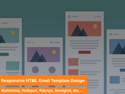 Professional Responsive HTML Email Template, Mailchimp, Hubspot, etc...
