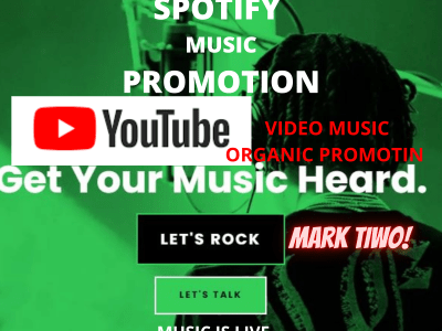 Spotify music organic promotion | YouTube Video music organic promotion