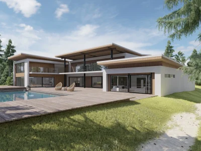 Photorealistic 3D rendering for your single family home.