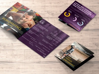 A professionally designed single/bi/tri/multi pages brochure