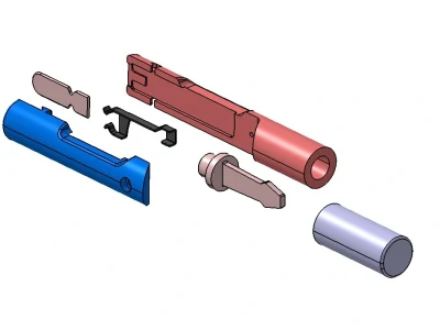 Industrial-product design with its 2D illustrations for manufacturing