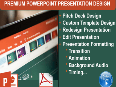 A Custom Presentation and Company Presentation Using Microsoft Powerpoint