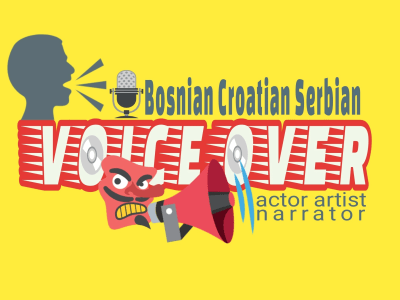 An impressive Voice Over in Bosnian/ Croatian/ Serbian