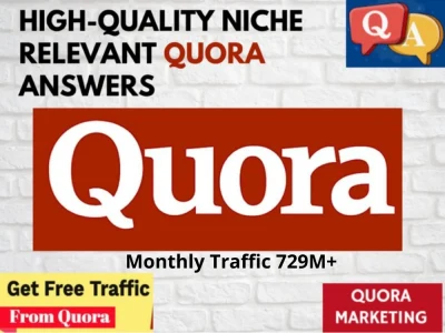 Quora Answers authority backlinks to promote your business globally