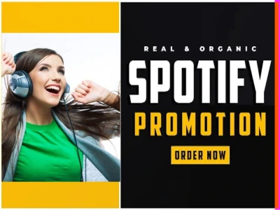 Organic and targeted Spotify promotion