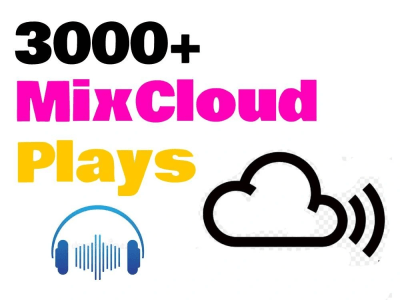 Mixcloud music promotion with organic 3000+ plays go viral