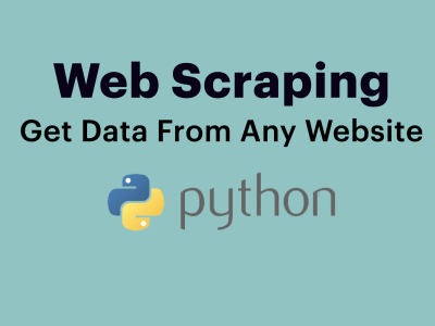 Web scraping service from any website