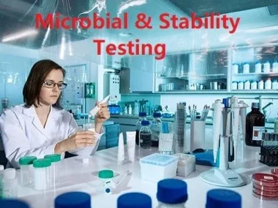 Microbial Testing & Stability Test Report for your product