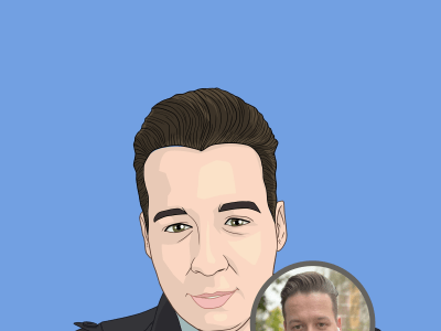 A custom cartoon drawing of yourself to use whatever you like