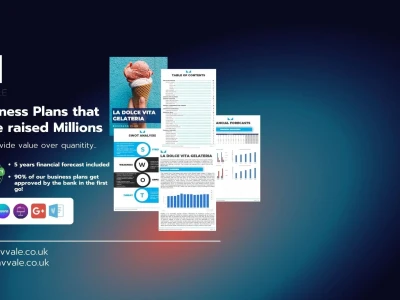 Business plan, marketing plan, financial model, pitch deck