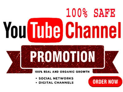 Real n active video views on your YouTube channel by youtube Promotion