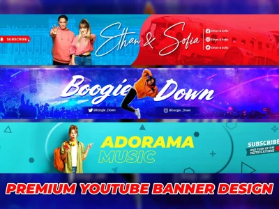 An Outstanding YouTube Banner design