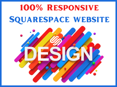 Design or redesign Squarespace website superfast