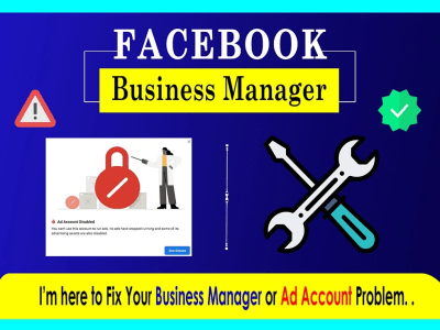 A Facebook verified business manager in 24 Hours & I'll fix the ads account