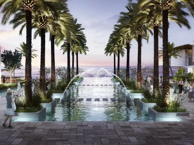 Landscape design with realistic 3d visualizaion