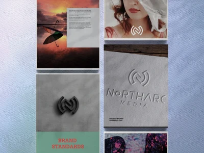 High quality brand standards manual from an award winning creative director
