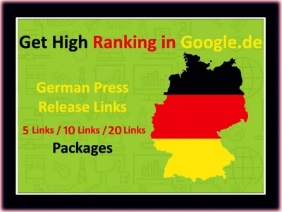 German Press Release Distributions - Live Published Links