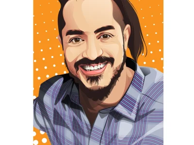 An amazing Vector Portrait Character Illustration within 24 hours