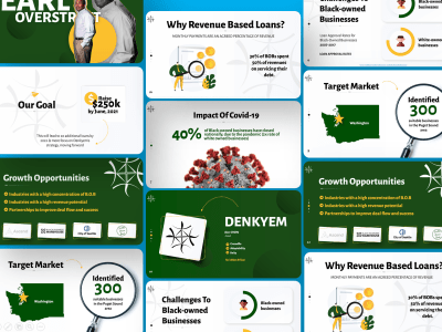A professional business PowerPoint presentation design