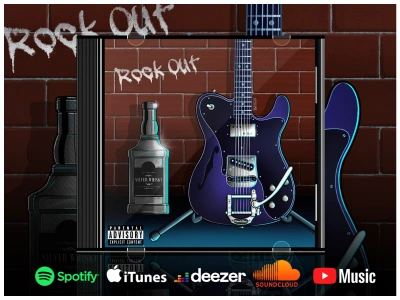 Album cover art or music artwork