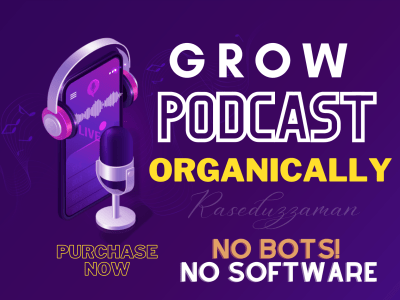 An Organic Growth Podcast Promotion Service