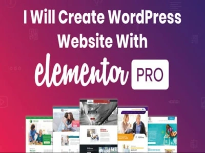 Wordpress website with elementor or elementor pro page builder | Upwork