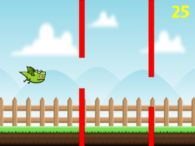 A 2D game development game