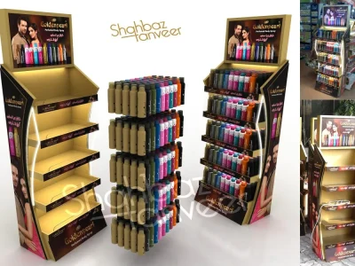 3D POSM, POP, POS, GT, Kiosk, Booth, Cadman and retail displays designs