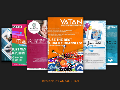 Attractive flyers for your business