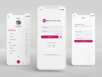 A design unique mobile app Ui Ux professional | Upwork