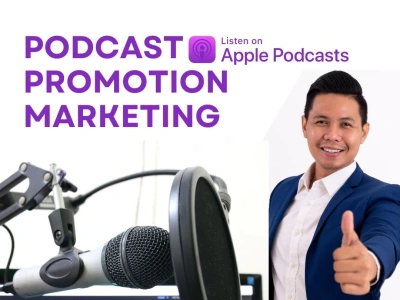 A full-time podcast promotion and advertising organically