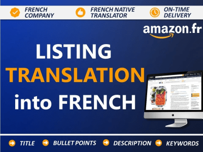 A translation of your Amazon listing in French