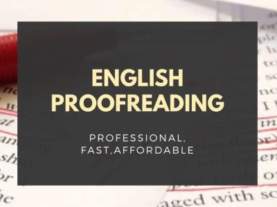Professional proofreading & editing in less than 24 hours