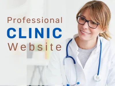 A online clinic website with booking and payment functionality