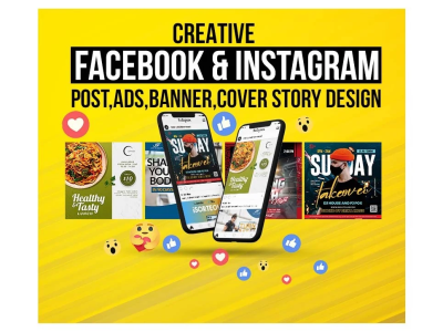Amazing social media post designs or banner for any platform