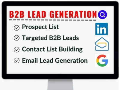 B2B Lead Generation, Contact List Building, Targeted Lead List, Data Mining