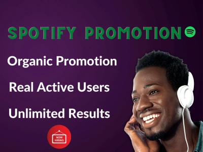 Organic vigorous Spotify music promotion | grow Spotify music | music viral