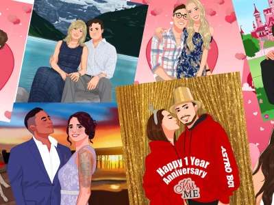 A stunning portrait in the style of Disney