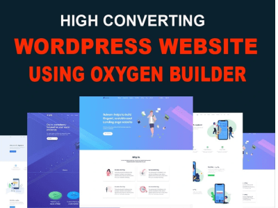 High converting WordPress website using Oxygen Builder | Upwork