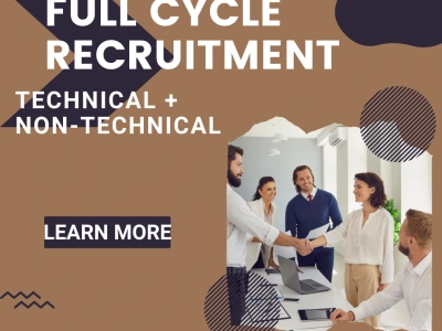 Full Cycle Recruitment (Technical+Non Technical) | Upwork