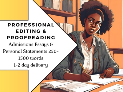A professionally proofread and copyedited admissions essay