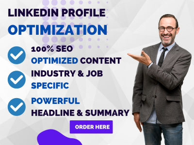 100% Optimized LinkedIn profile Content [Job & Industry Specific]