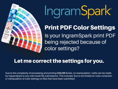 The correct settings for your Ingram print PDF file | Upwork