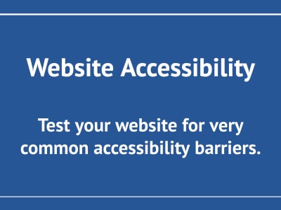 Quick accessibility audit for your web page