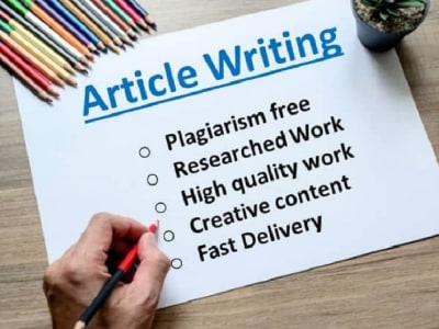 An expertly written article on your chosen topic.
