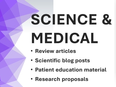 Accessible Scientific or Medical Information
