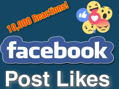 Real Facebook Post likes | High quality Facebook post reaction