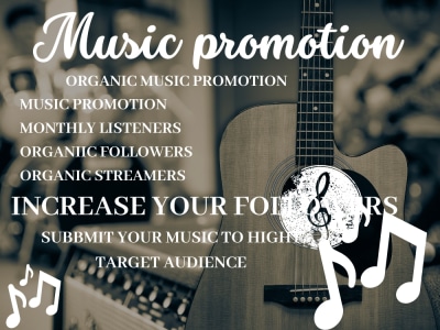 Organic music promotion to boost your followers and streamers