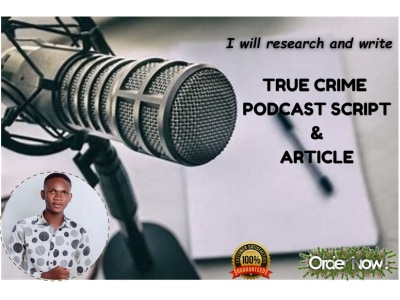 True crime script or articles suitable for your podcast, YouTube , blog